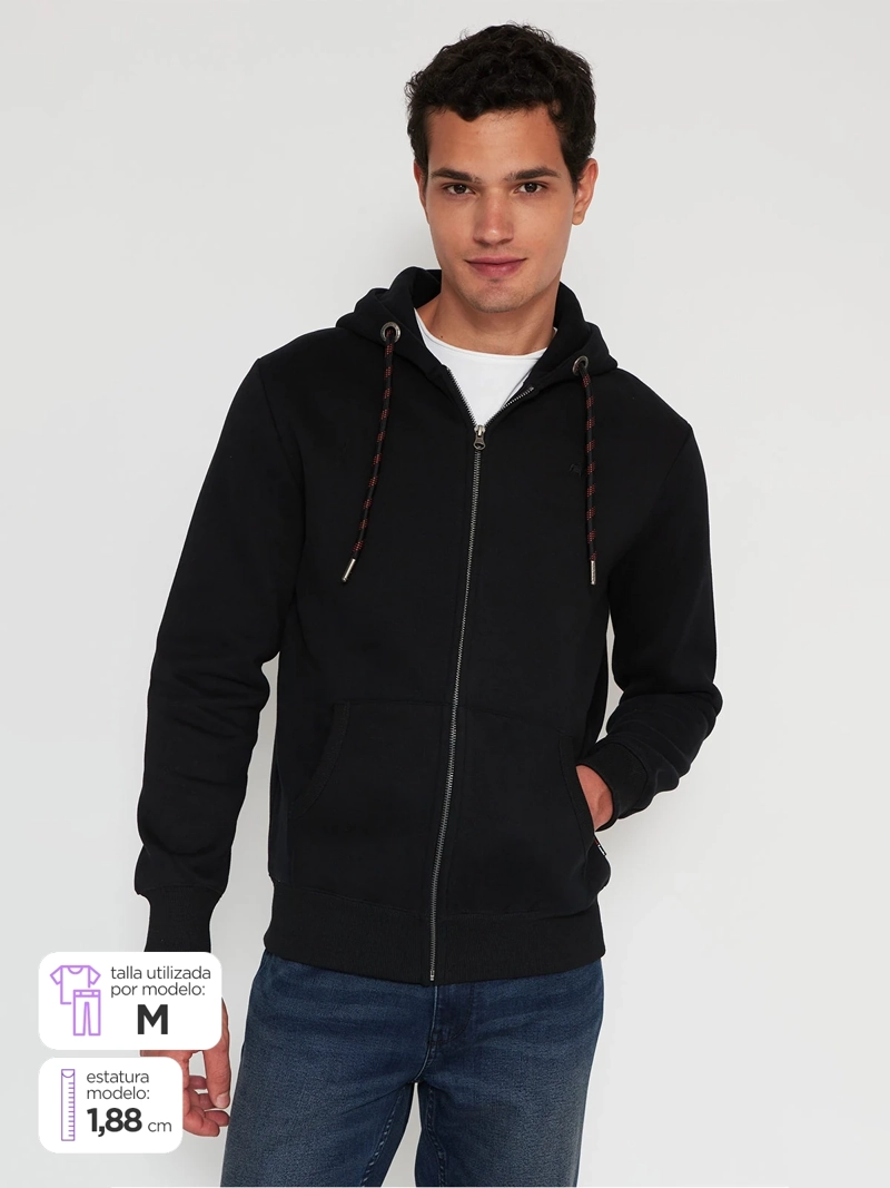 POLERÓN HOMBRE ROBERT LEWIS FULL ZIPPER - 1