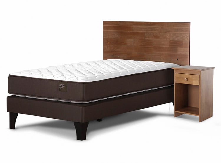 JUEGO DE DORMITORIO ROSEN CAMA EUROPEA ERGO T 1.5 PLAZAS + SET TABOR - 2