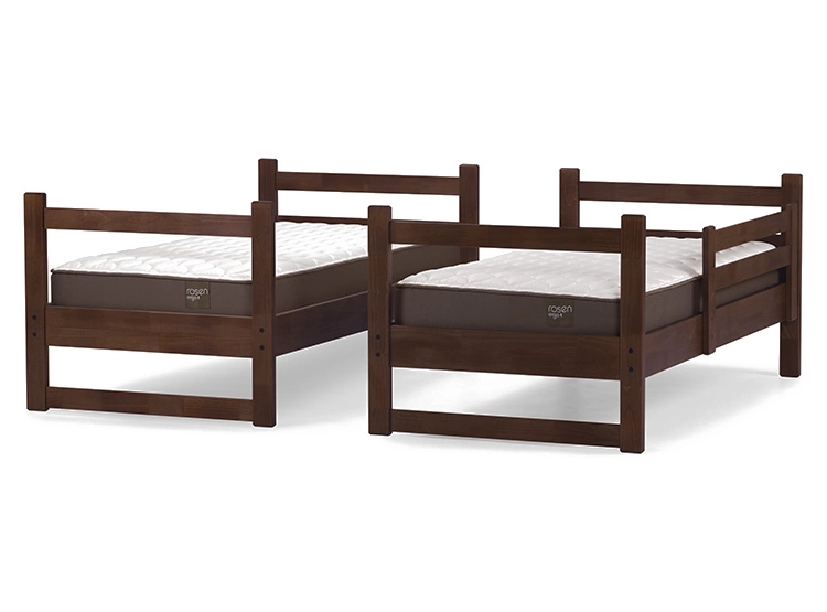 SET ROSEN CAMAROTE ERGO T 1 PLAZA CHOCOLATE + COLCHONES - 2