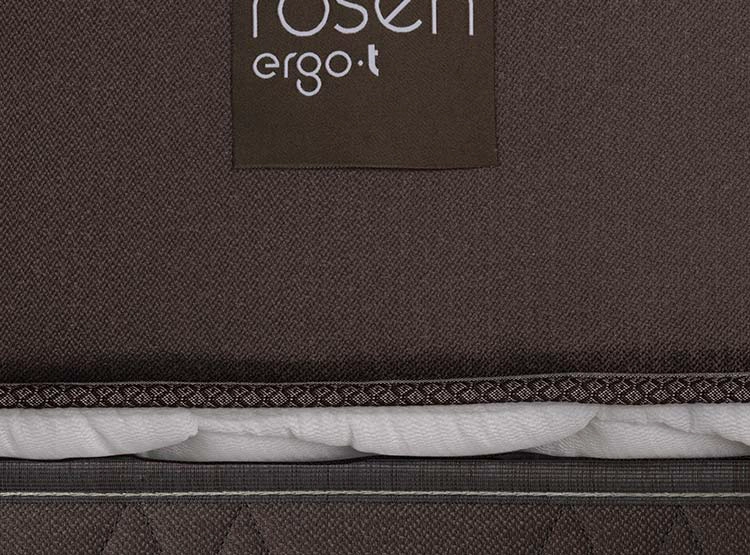 JUEGO DE DORMITORIO ROSEN CAMA DIVAN ERGO T 1.5 PLAZAS CAFÉ + SET FERRARA - 9