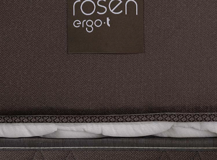 JUEGO DE DORMITORIO ROSEN CAMA DIVAN ERGO T 1.5 PLAZAS CAFÉ + SET VENETO - 10