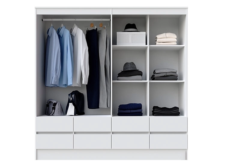 CLOSET CIC MAULE BLANCO 8C 4P - 3