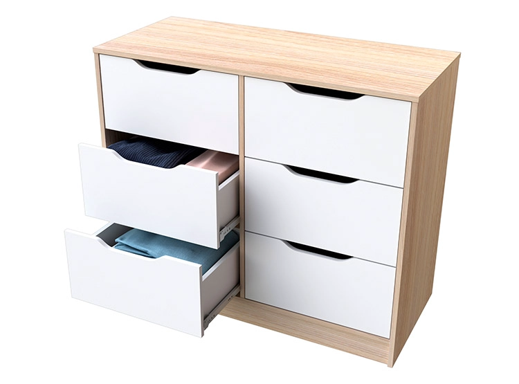 COMODA CIC OLMO BLANCO 6C - 3