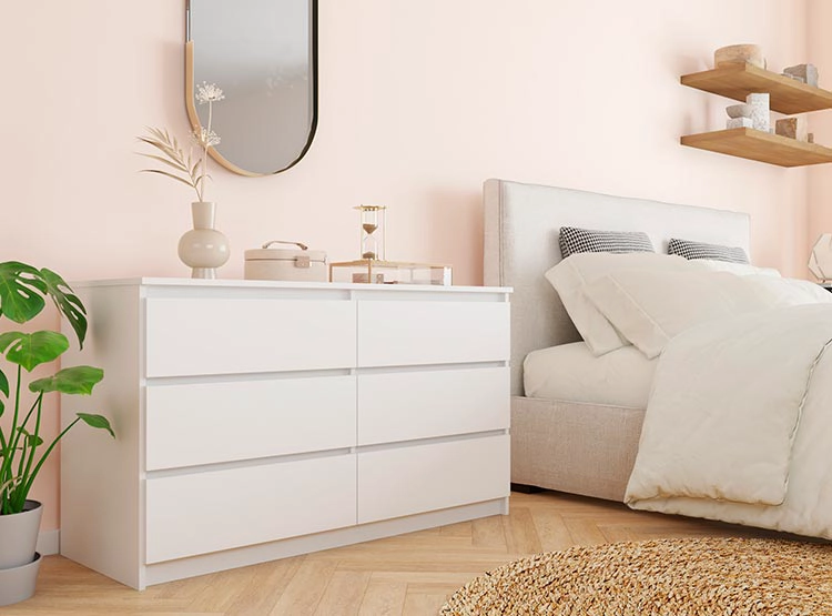 COMODA CIC NORDICA BLANCO 6C - 5