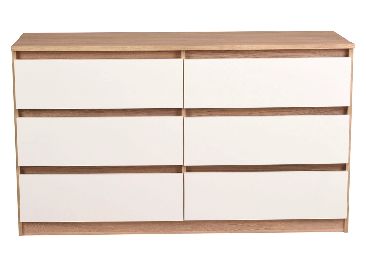 COMODA CIC NORDICA OLMO BLANCO 6C - 1