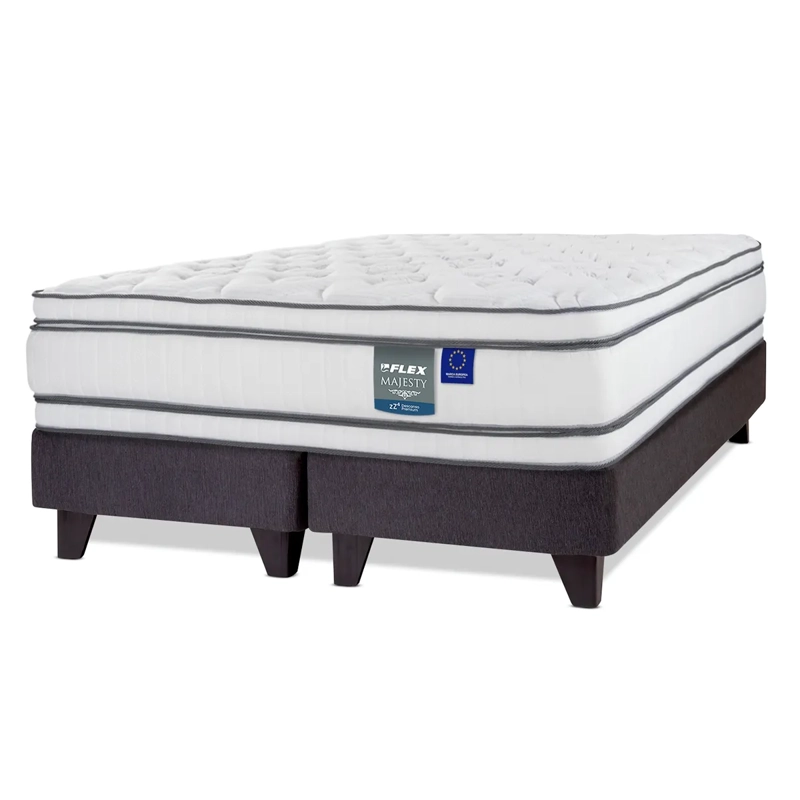 CAMA EUROPEA FLEX MAJESTY GRAF BD 2 PLAZAS - 2