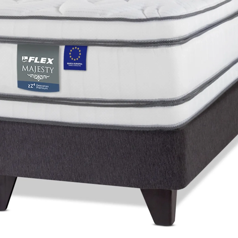 JUEGO DE DORMITORIO FLEX CAMA EUROPEA MAJESTY KING + SET COLONIA - 5