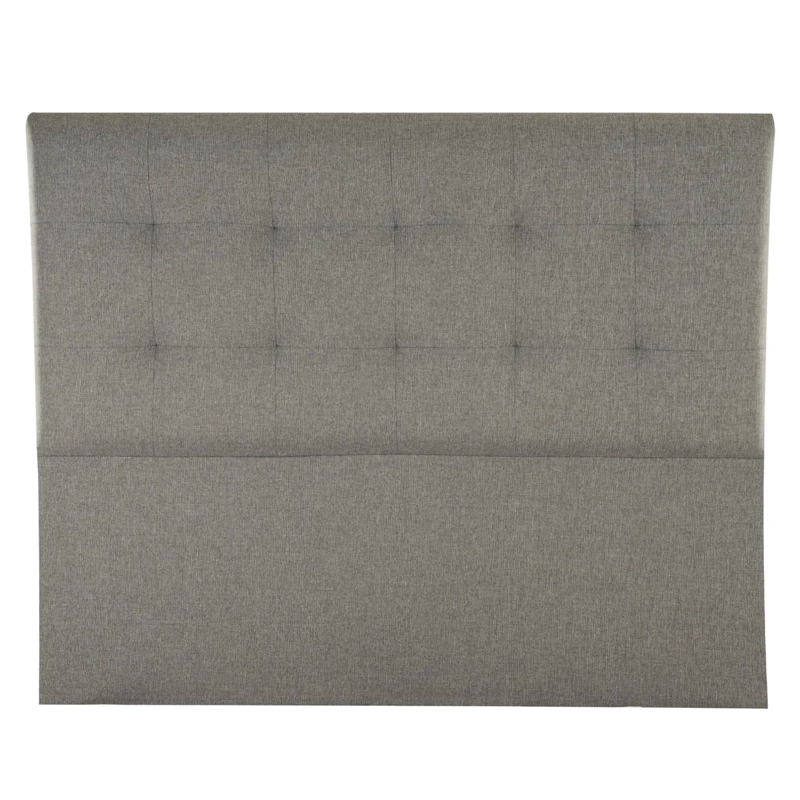 JUEGO DE DORMITORIO FLEX CAMA EUROPEA MAJESTY BD 2 PLAZAS + RESPALDO DESIGN GRIS - 3