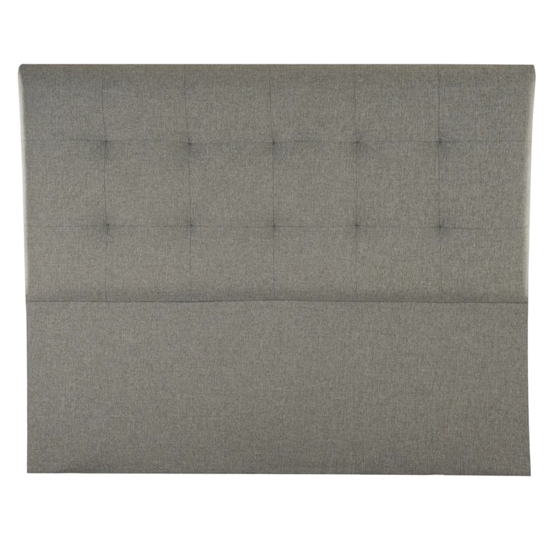 JUEGO DE DORMITORIO FLEX CAMA EUROPEA MAJESTY KING + RESPALDO DESIGN GRIS - 3