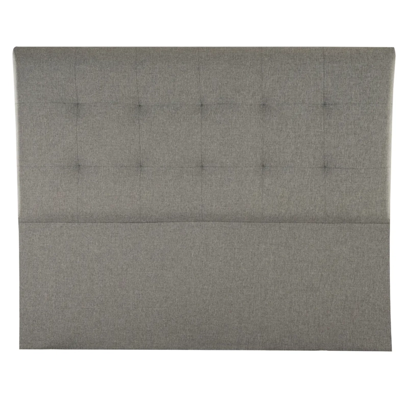JUEGO DE DORMITORIO FLEX CAMA EUROPEA MAJESTY SÚPER KING + RESPALDO DESIGN GRIS - 3