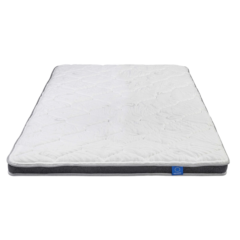 CUBRECOLCHON TOPPER FLEX 1.5 PLAZAS BLANCO LISO SALUS BOX - 3