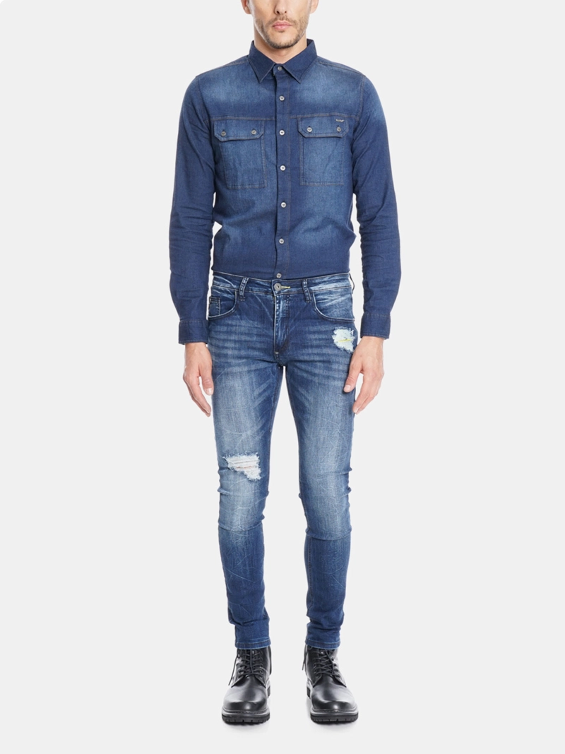 JEANS HOMBRE ELLUS ALGODÓN - 1