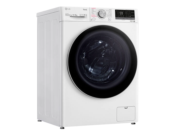 LAVADORA SECADORA LG WD14WVC4S6 14KG 8KG BLANCO - 3