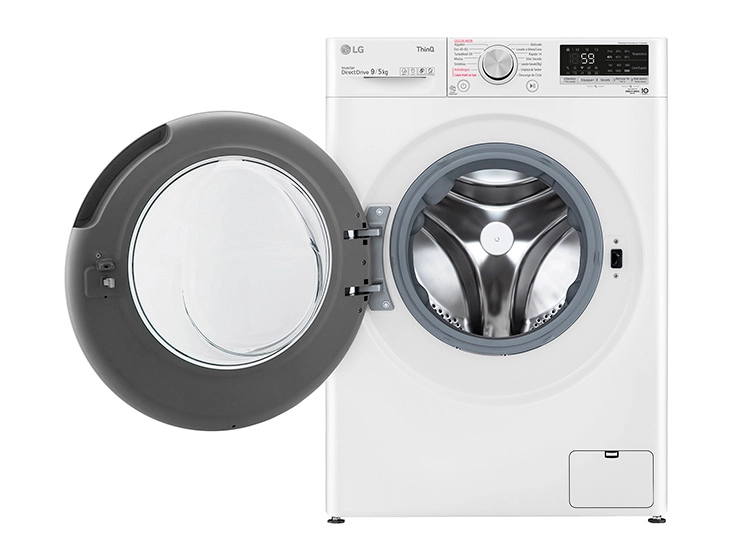 LAVADORA SECADORA LG WD9WVC4S6 9KG 5KG BLANCO - 2