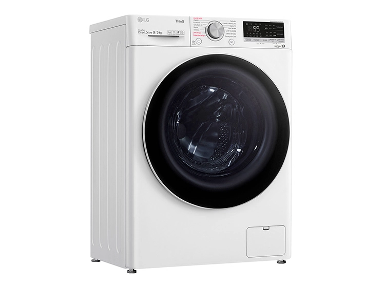 LAVADORA SECADORA LG WD9WVC4S6 9KG 5KG BLANCO - 3