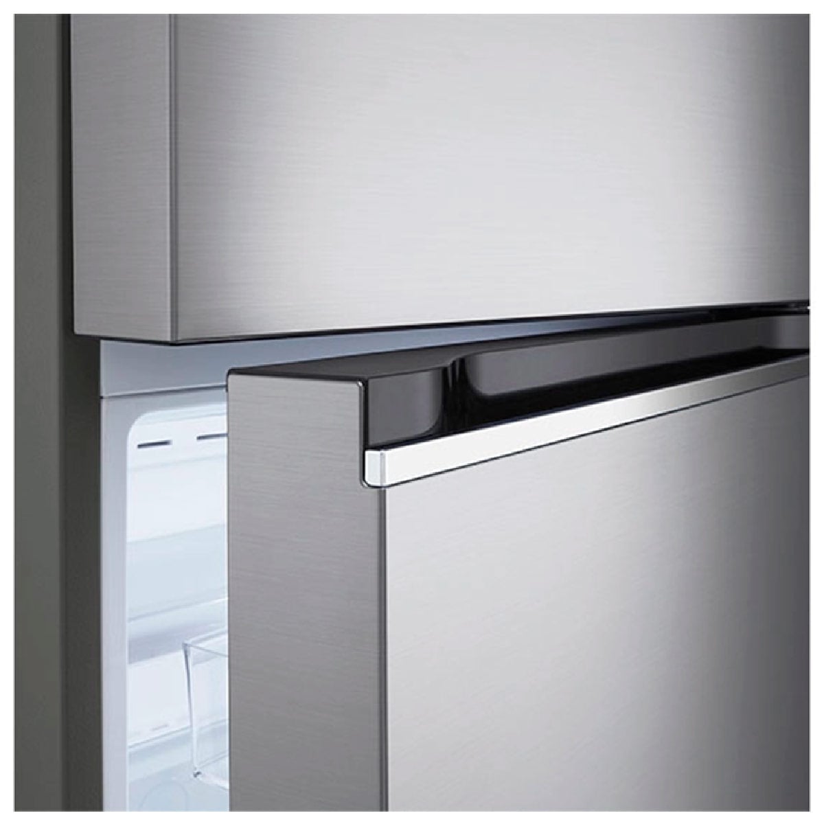 REFRIGERADOR TOP FREEZER LG VT32BPP 315L NO FROST PLATA - 5