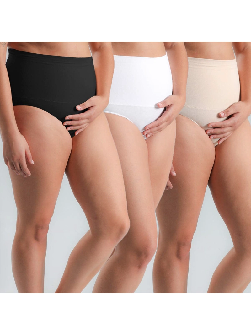 PACK CALZONES  PRENATAL MUJER FLORES 12177 - 3
