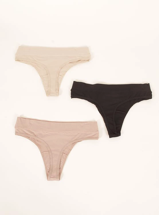 3 PACK CULOTTE MUJER FLORES 25005 - 2