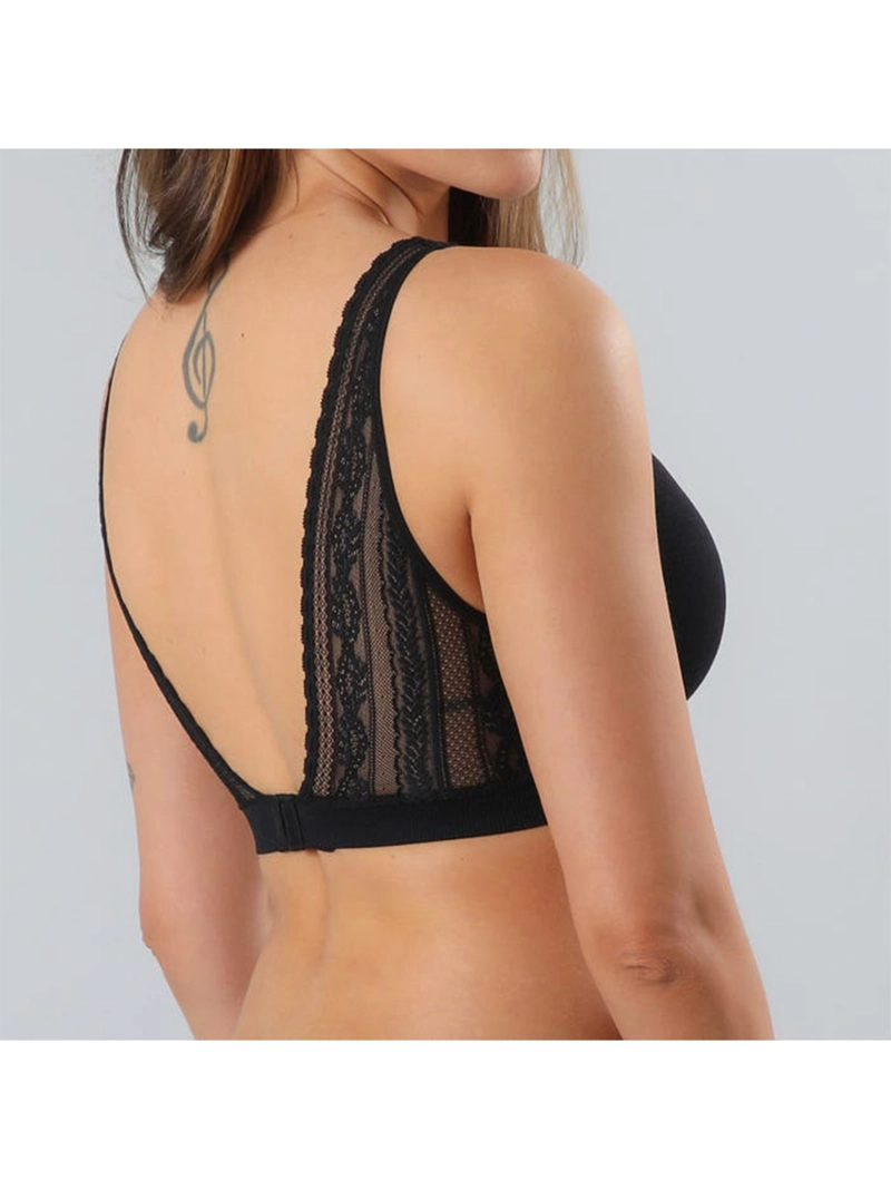SOSTÉN MUJER FLORES ENCAJE 25073 SEAMLESS - 2