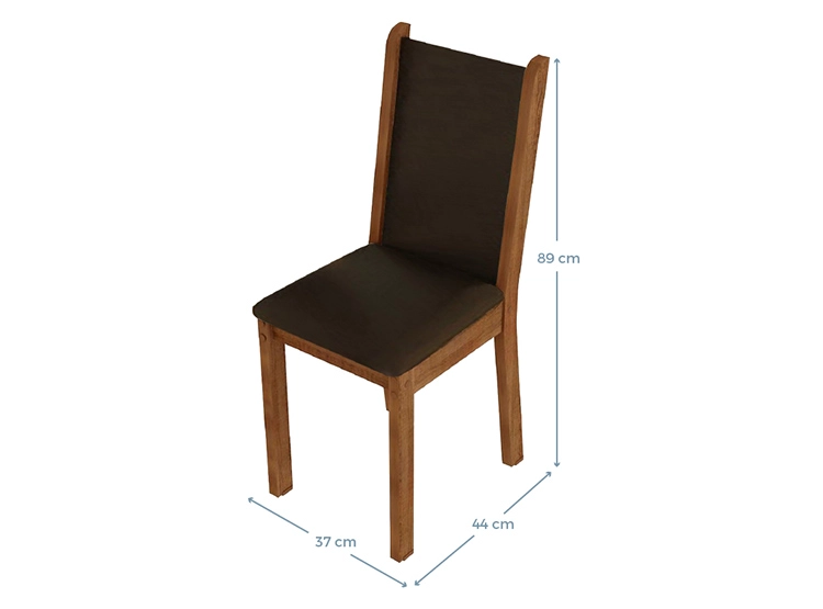 JUEGO DE COMEDOR VEKKA HOME JOHN GRECO 4S - 4