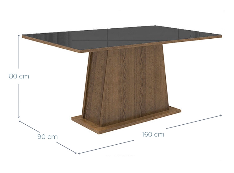 JUEGO DE COMEDOR VEKKA HOME GIAN CONTI 6S - 5