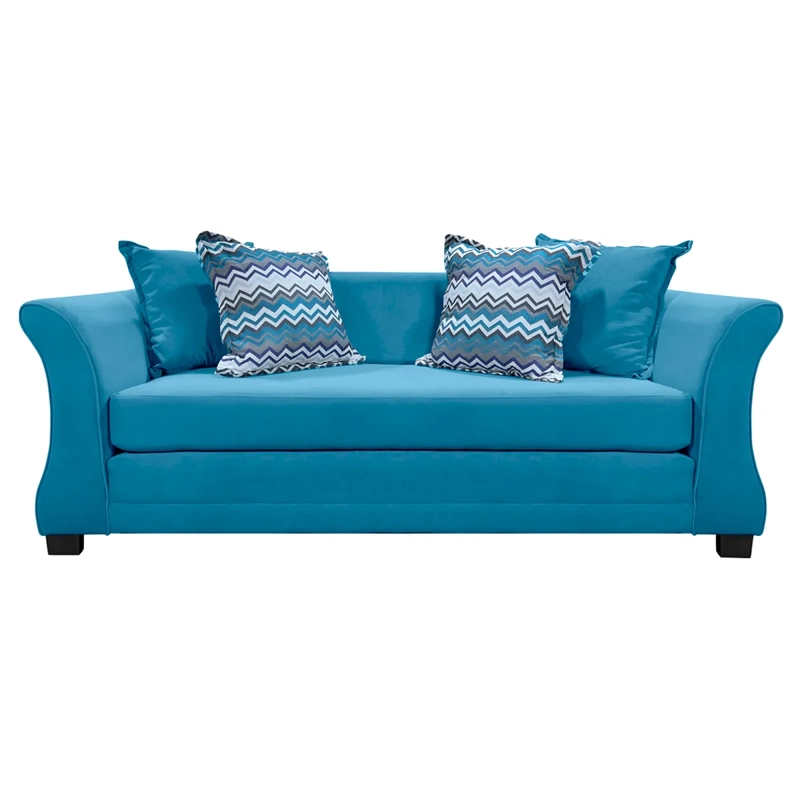 SOFÁ LIVING FACTORY KEREM 3 CUERPOS FELPA - 2