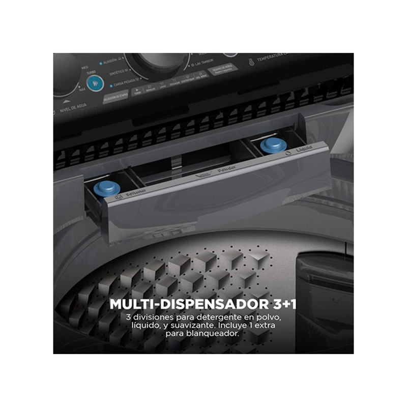 LAVADORA CARGA SUPERIOR MIDEA MA500W210 21KG GRIS - 7