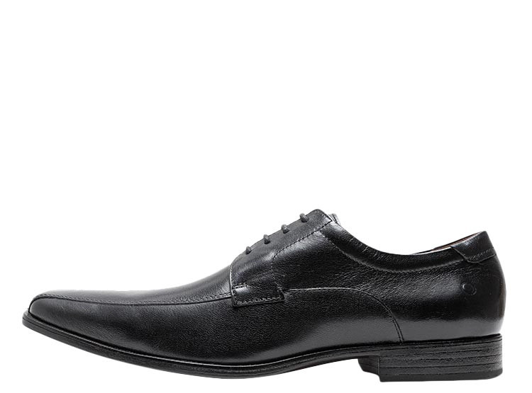 ZAPATOS CUERO HOMBRE DEMOCRATA NEGRO PRIME - 1
