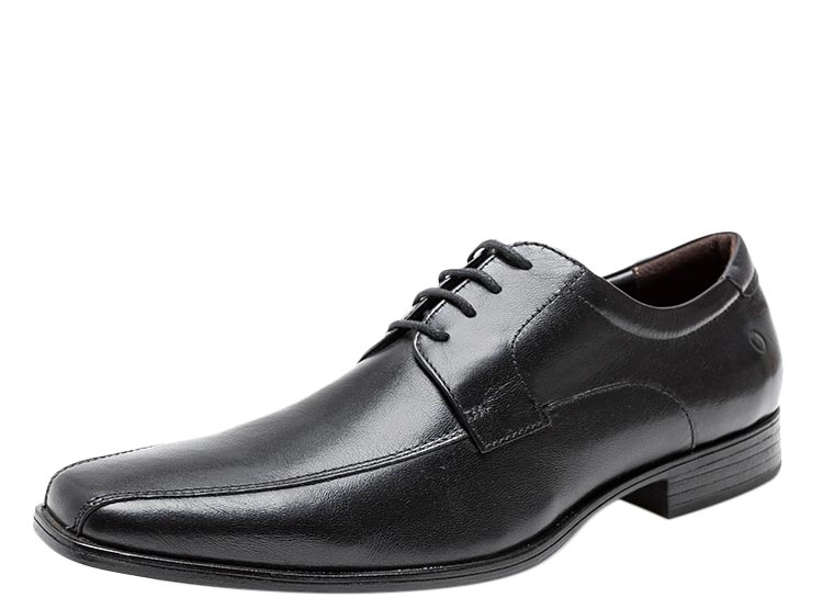 ZAPATOS CUERO HOMBRE DEMOCRATA NEGRO PRIME - 2