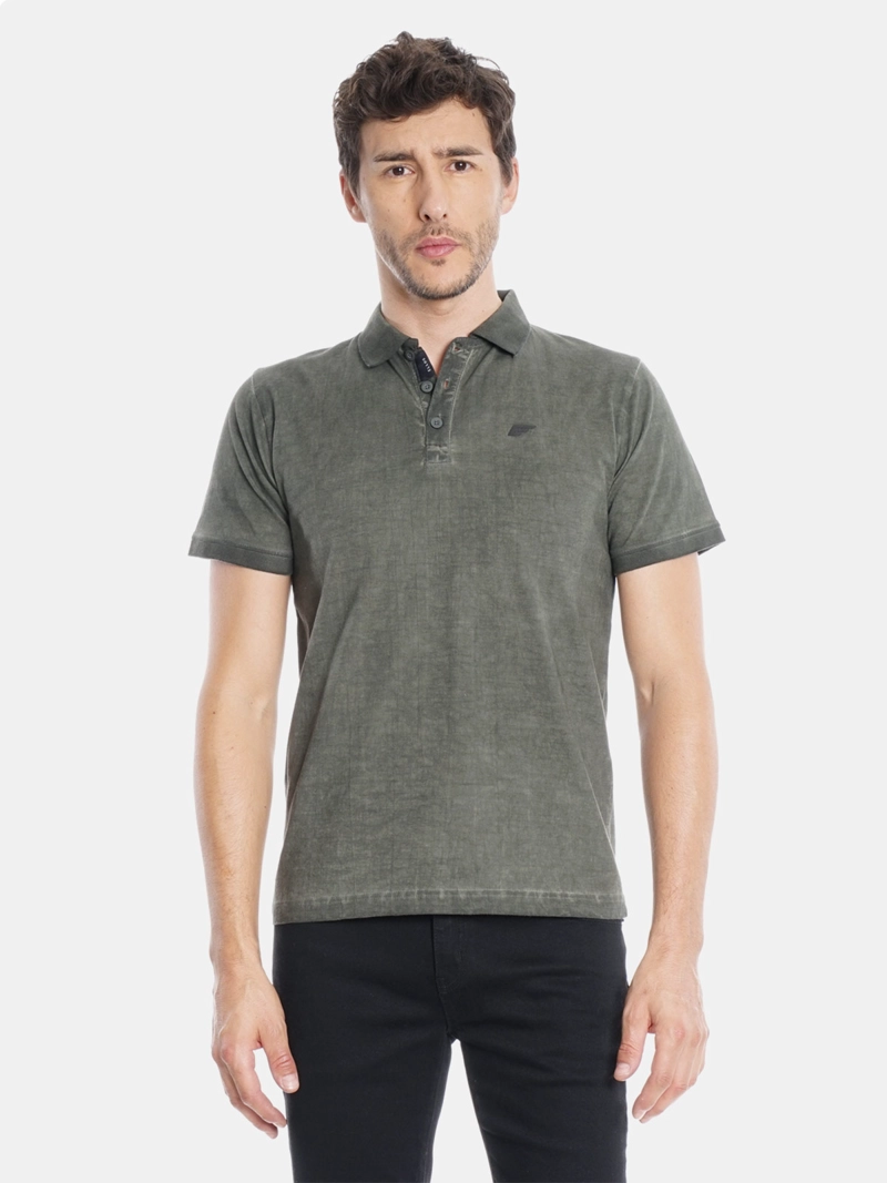 POLERA HOMBRE ELLUS MANGA CORTA COLECCIÓN - 1