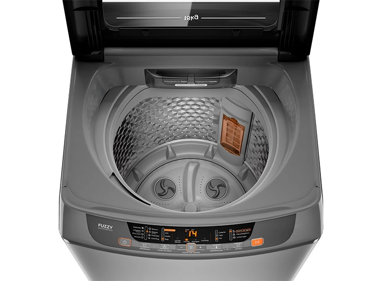 LAVADORA CARGA SUPERIOR MADEMSA 18 SZG 18KG GRIS - 3