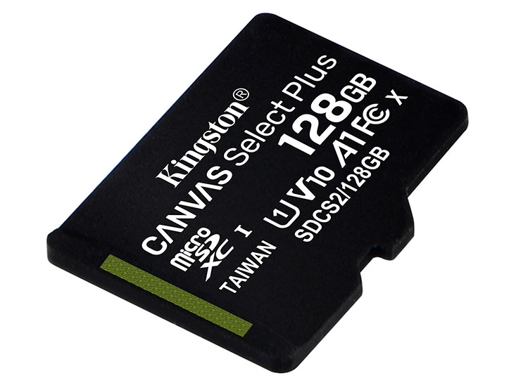 MEMORIA KINGSTON MICROSD C/ADAPT SELECT PLUS 128GB - 2