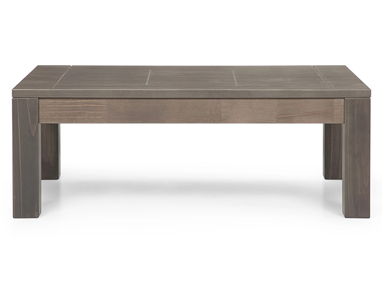 MESA DE CENTRO ROSEN NEW SAPELLY RECTANGULAR CENIZA GRAFITO 110 X 70 CM - 1