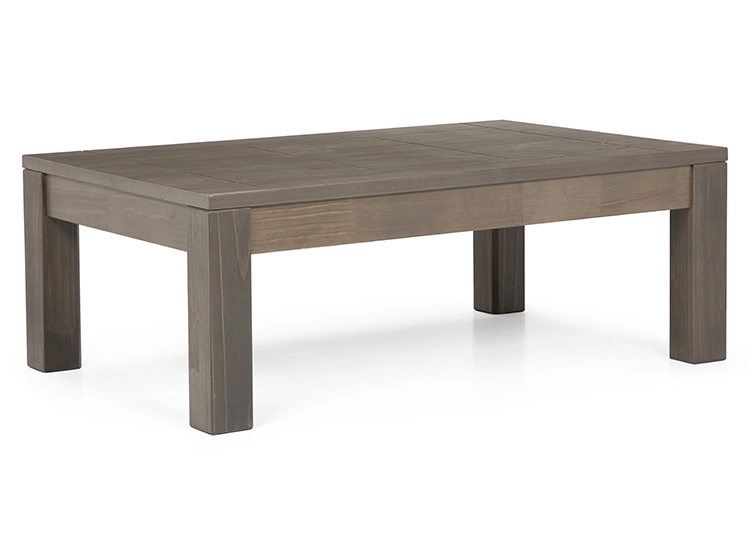 MESA DE CENTRO ROSEN NEW SAPELLY RECTANGULAR CENIZA GRAFITO 110 X 70 CM - 3