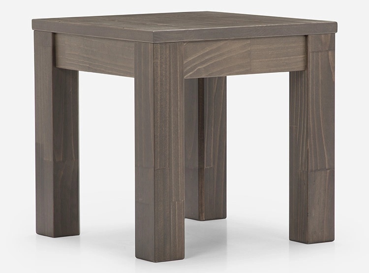 MESA LATERAL ROSEN NEW SAPELLY CENIZA GRAFITO 50 X 50 CM - 2