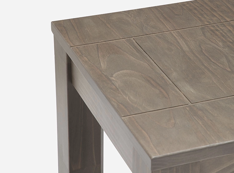 MESA LATERAL ROSEN NEW SAPELLY CENIZA GRAFITO 50 X 50 CM - 3