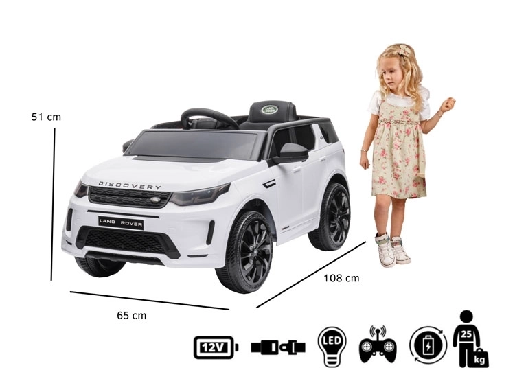 AUTO BATERÍA KIDSCOOL A BATERÍA LAND ROVER DISCOVERY - 7