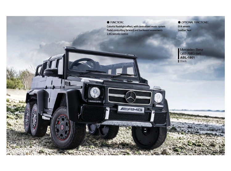 AUTO A BATERÍA KIDSCOOL MERCEDES G63 6X6 - 10