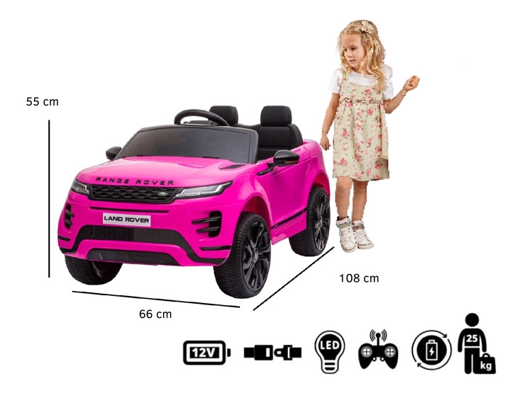 AUTO BATERÍA KIDSCOOL A BATERÍA RANGE ROVER EVOQUE - 11