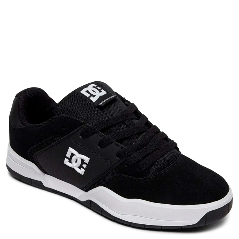 ZAPATILLAS HOMBRE DC SHOES URBANO NEGRO CENTRAL CUERO - 2