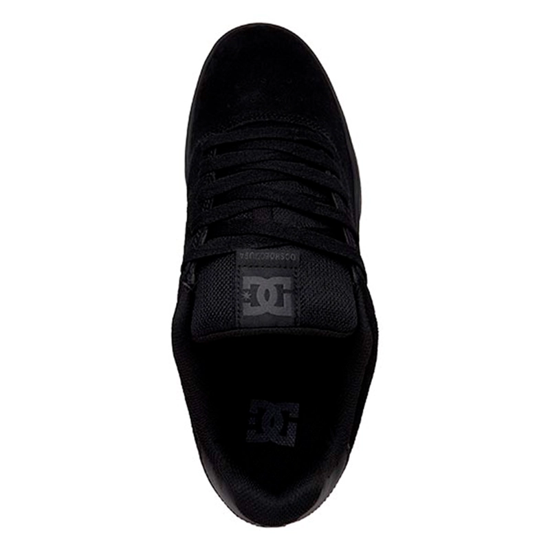 ZAPATILLAS HOMBRE DC SHOES URBANAS NEGRO CENTRAL CUERO - 4