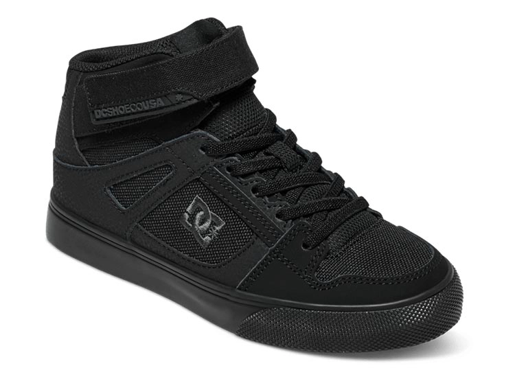 ZAPATILLAS NIÑO DC URBANAS NEGRO SHOES PURE HT EV B CUERO - 1