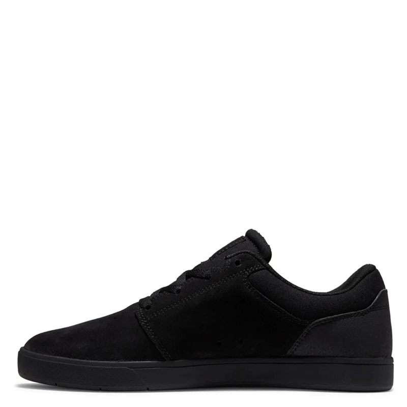 ZAPATILLAS HOMBRE DC SHOES URBANAS NEGRO CRISIS 2 M CUERO - 3