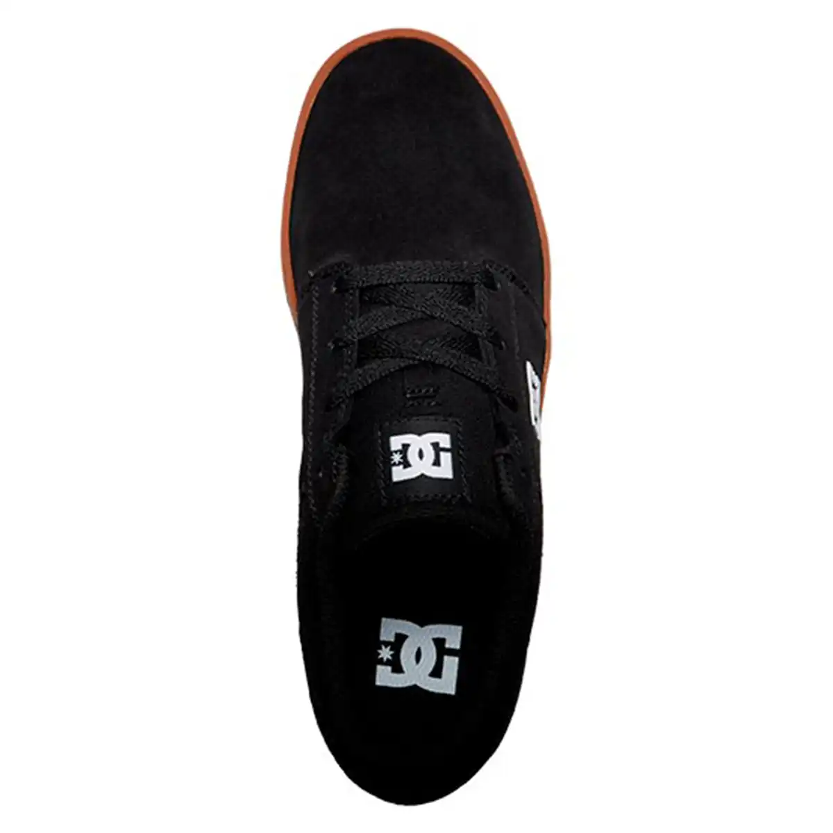 ZAPATILLAS HOMBRE DC SHOES URBANAS NEGRO CRISIS 2 M CUERO - 4