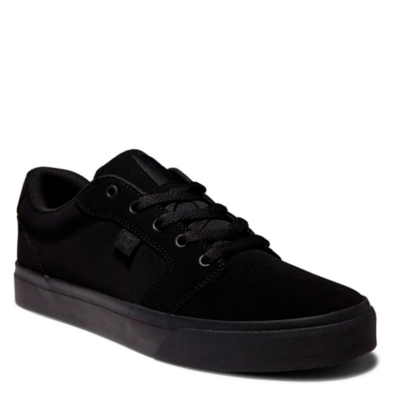 ZAPATILLAS HOMBRE DC SHOES URBANAS NEGRO ANVIL CUERO - 2