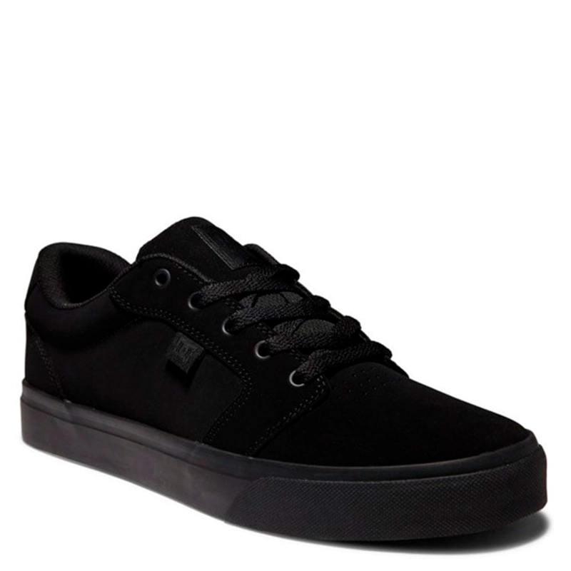 ZAPATILLAS HOMBRE DC SHOES URBANAS NEGRO ANVIL CUERO - 2