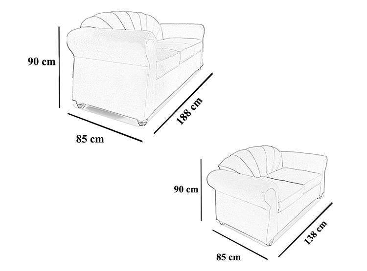JUEGO DE LIVING ELEGANT DETAIL MARSELLA 32 - 5