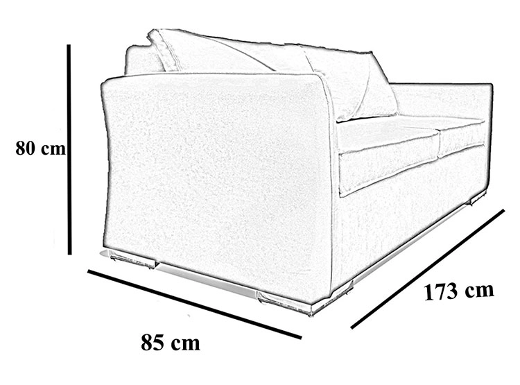 SOFA ELEGANT DETAIL ATLANTA 3C - 3