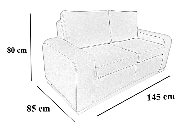 SOFA ELEGANT DETAIL BOSTON 2C - 3