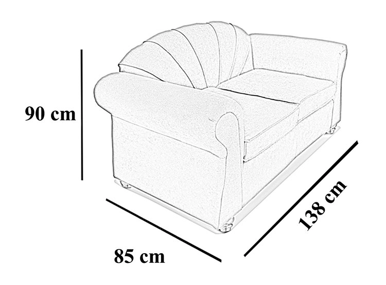 SOFA ELEGANT DETAIL MARSELLA 2C - 3